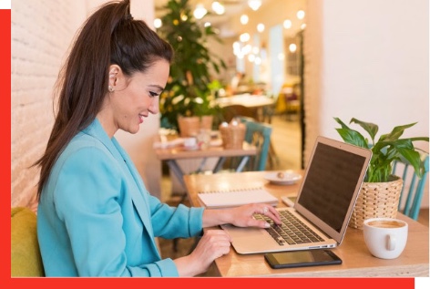 Imagem com um cachorro